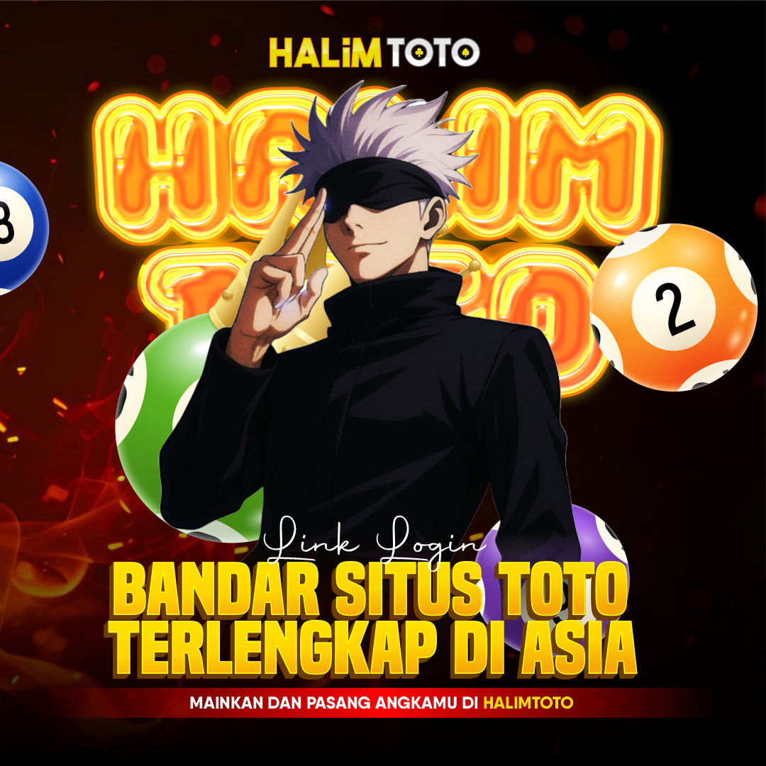 banner HALIMTOTO: Penganjur Link Laman Situs Togel Online Pasar Terlengkap & Lisensi Resmi WLA